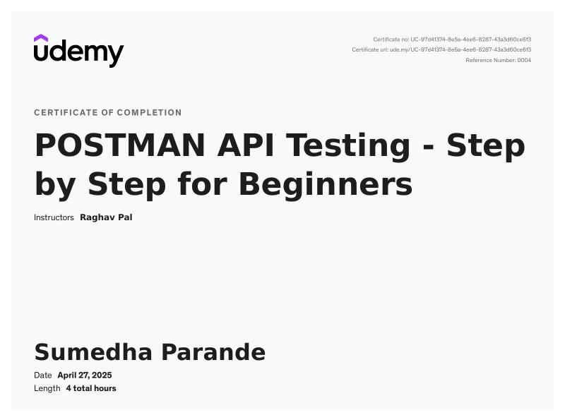 API Testing with Postman